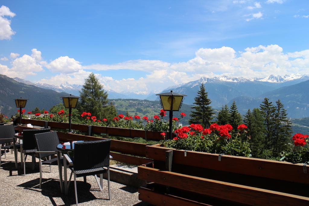 Hotel Zodiaque Anzère Buitenkant foto